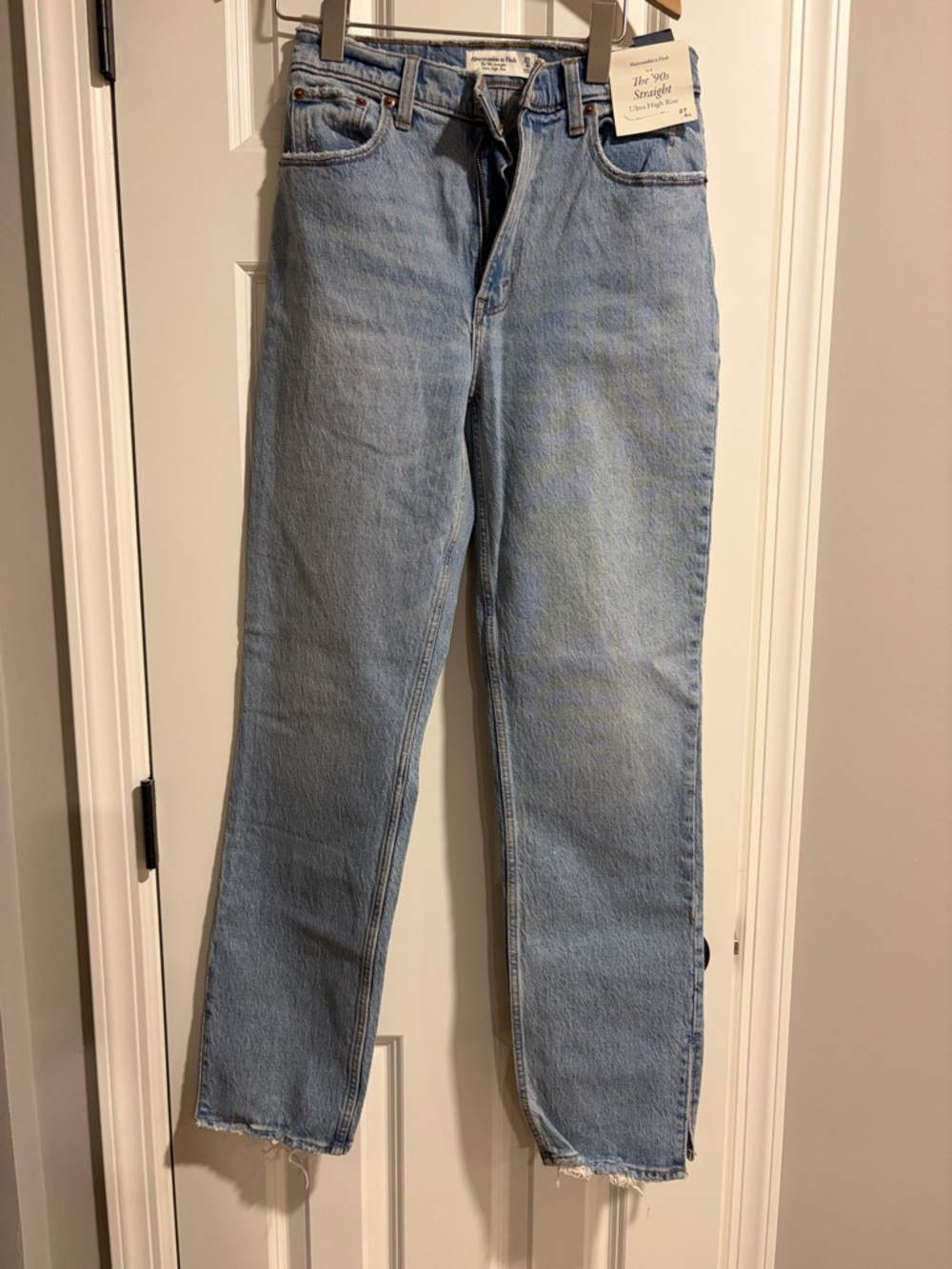 Abercrombie & Fitch Light Blue Straight women’s Jeans
